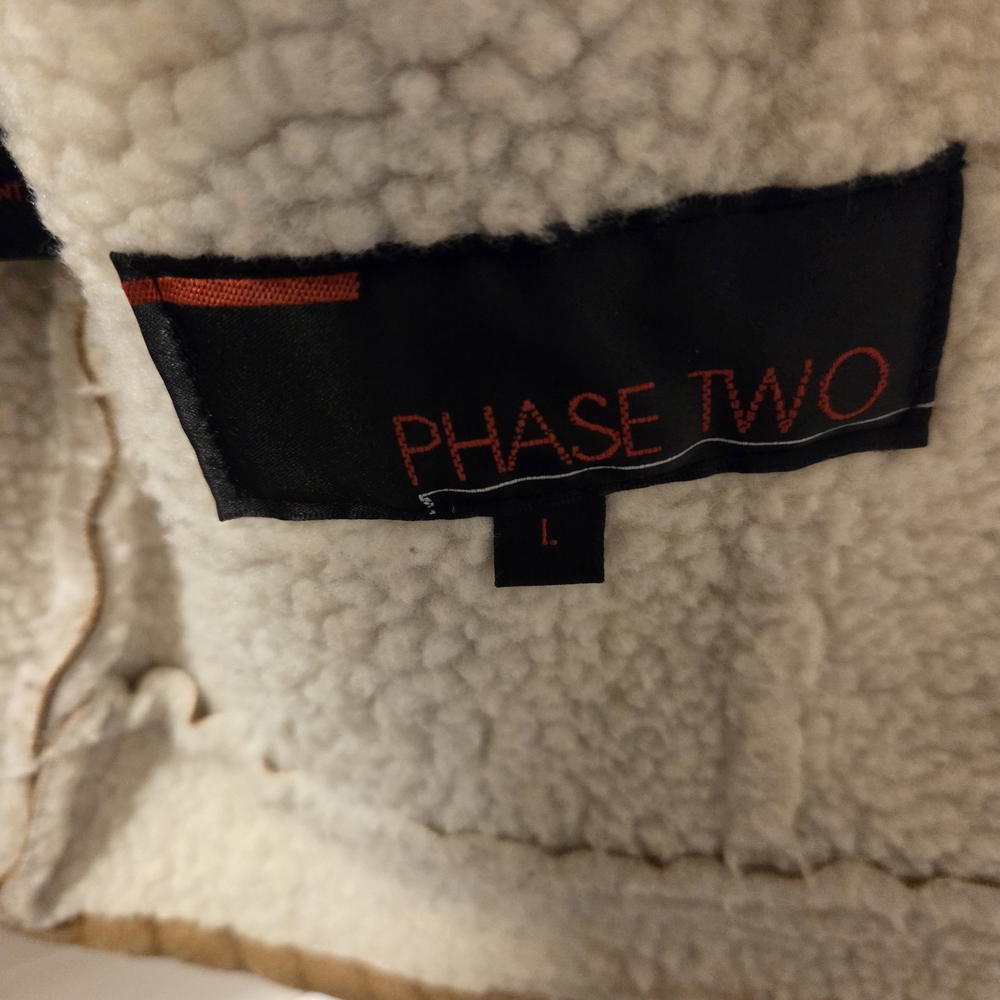 Tan Shearling Jacket - image 3